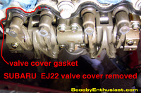 SUBARU valve cover gasket
