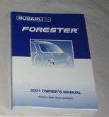 SUBARU 2001 Forester Owners Manual