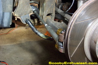 SUBARU inner and outer tie rod ends replaced