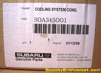 Genuine Subaru Cooling Sys Cond 1 Bottle SOA635071 
