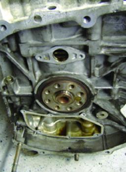 Subaru rear main seal and oil separator plate location